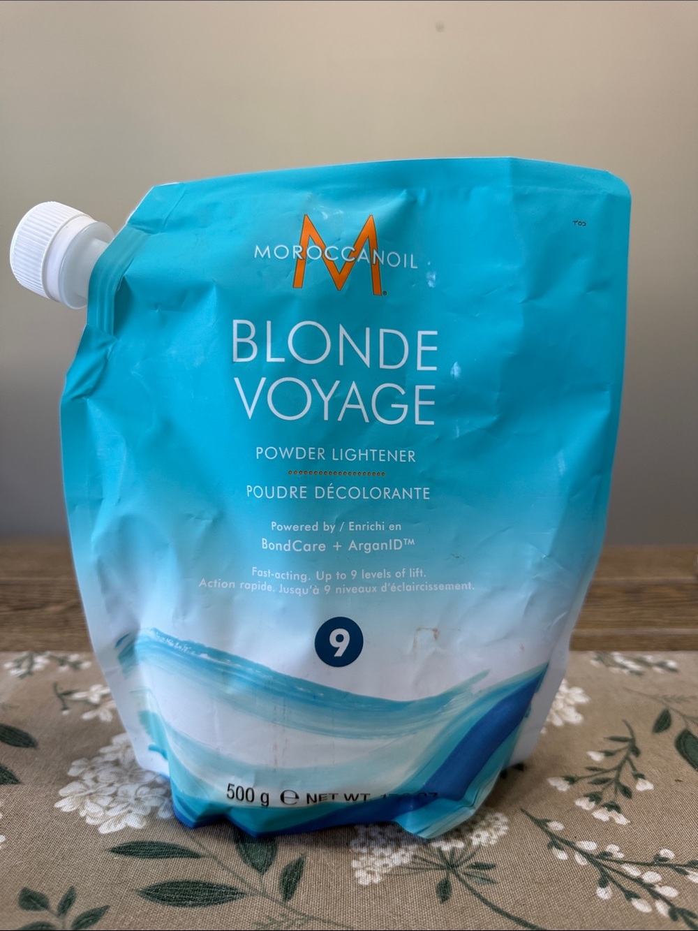 Moroccanoil Blonde Voyage Powder Lightener Fast Acting Made in Italy 17.6 Oz